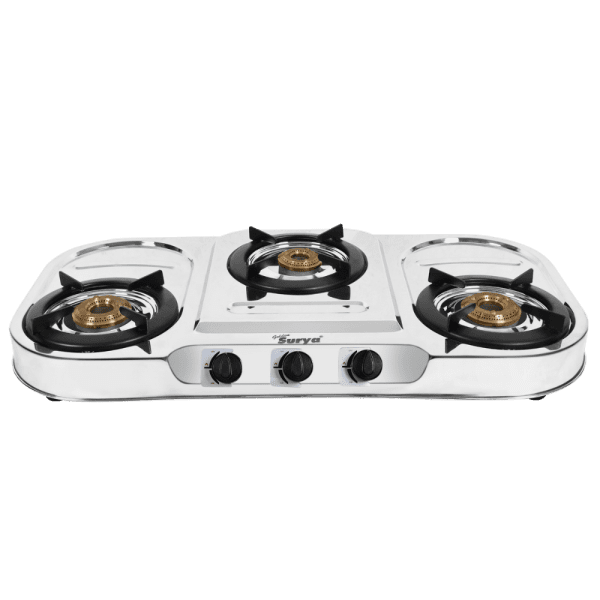 Dura (Golden Surya Classic Premium Stainless Steel Manual Ignition 3 Burner Gas Stove) - Image 3