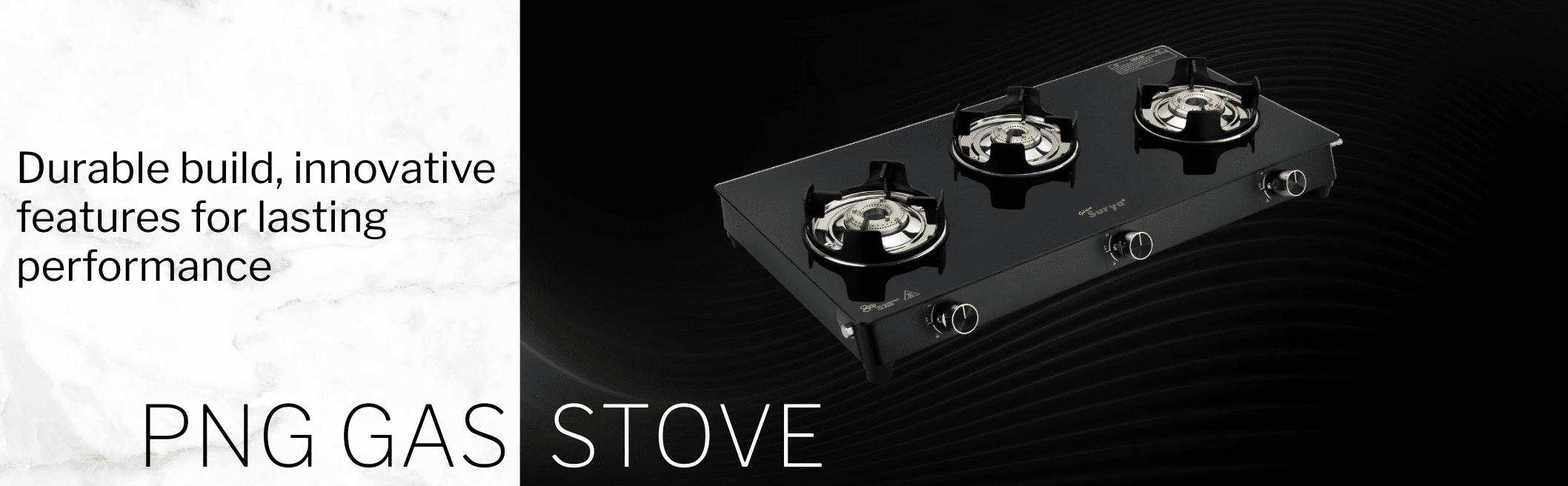 Golden Surya PNG Gas Stove Banner Final